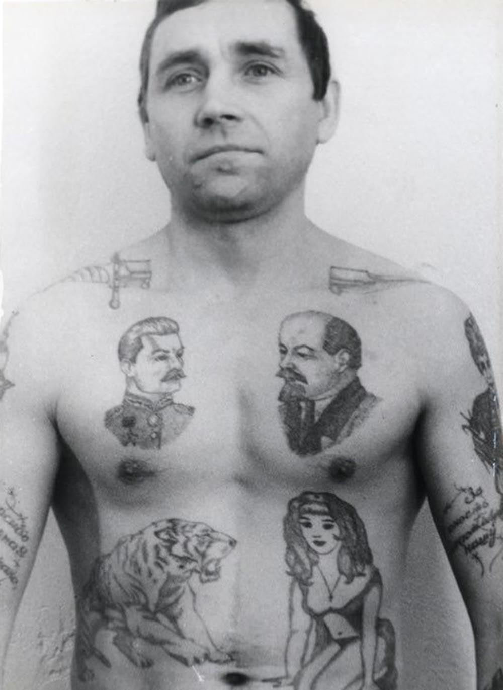 Rare photographs from coded world of Russian criminal